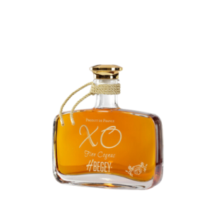 Carafe Cognac YOGI avec habillage en or BEGEY