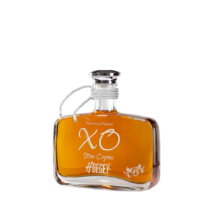 Carafe Cognac YOGI avec habillage en argent BEGEY