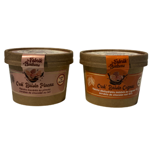 Duo Crok Raisin Pineau Cognac - H.BEGEY, producteur et savoir faire familial